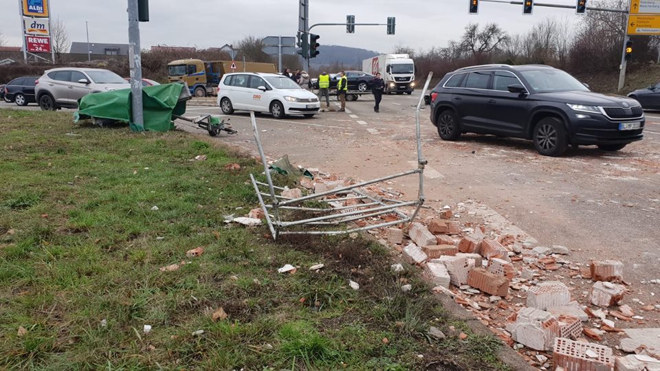 Rauenberg: Verkehrschaos nach Unfall auf B39