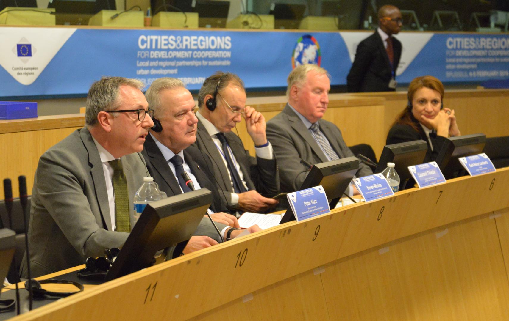 OB Dr Kurz eröffnet in Brüssel europäisches Forum der Städte und Regionen in der Entwicklungszusammenarbeit