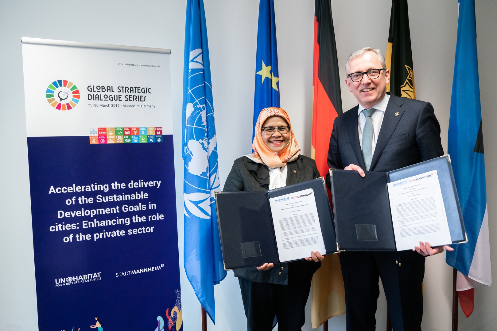 UN-Habitat und Stadt Mannheim vereinbaren strukturierte Zusammenarbeit