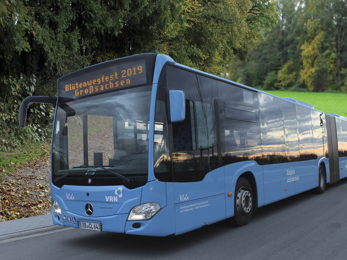 Mit Bus und Bahn zum Blütenwegfest