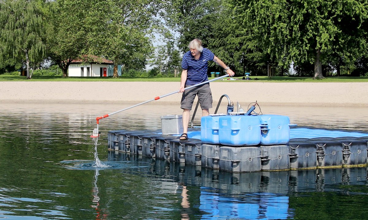 Badeseen im Rhein-Neckar-Kreis auch bei heißen Temperaturen in Ordnung