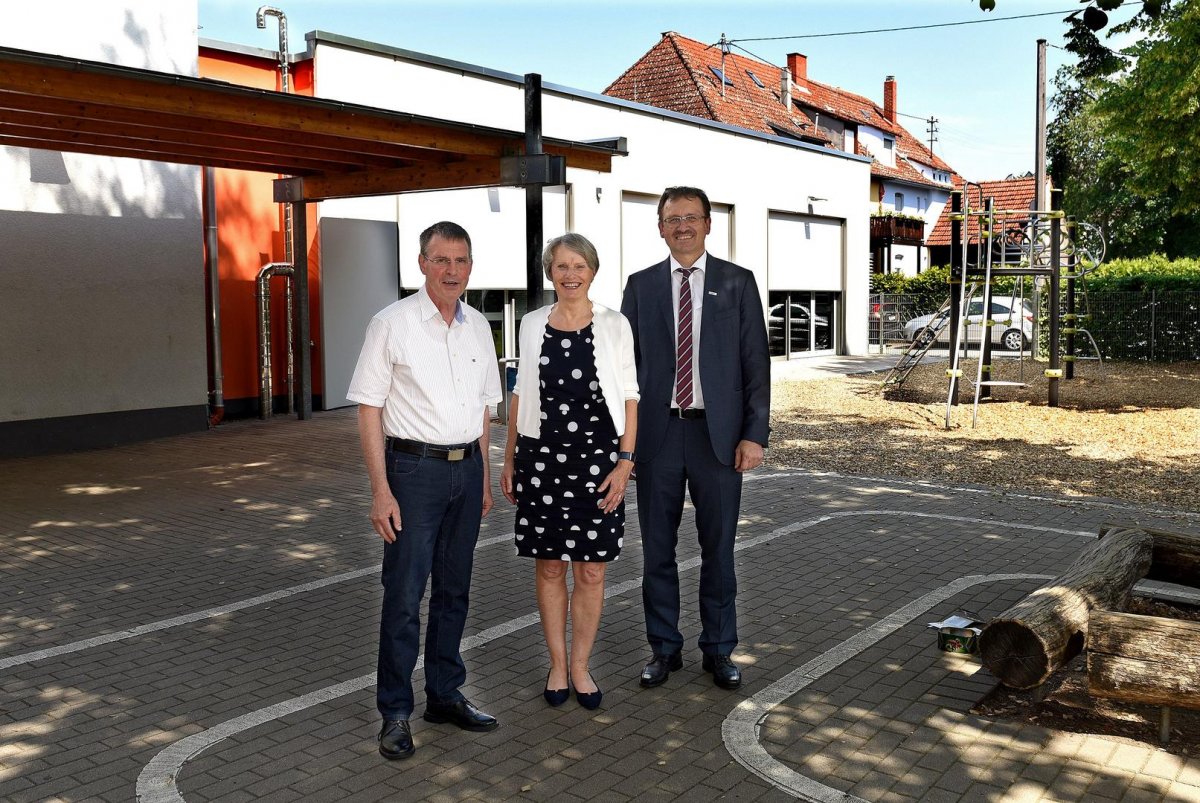 Wallstadtschule zur Ganztagesschule in Wahlform ausgebaut