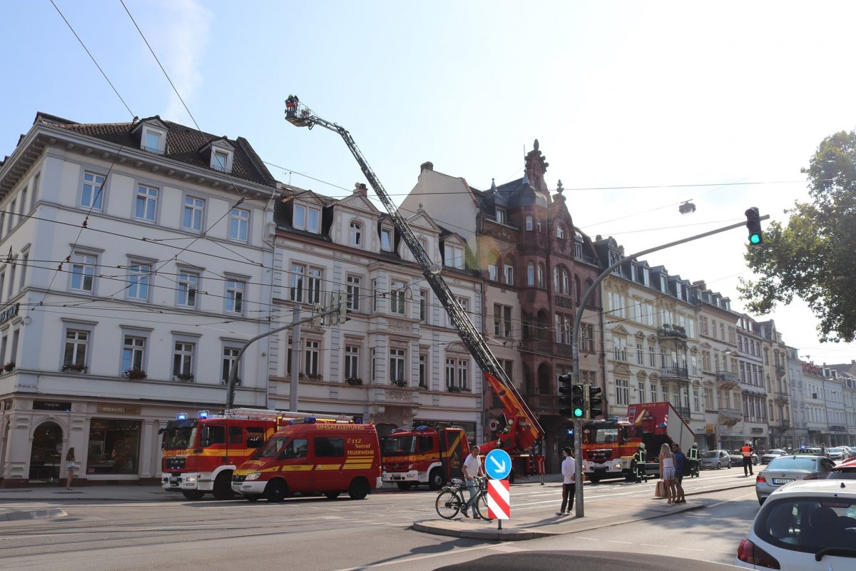 Starke Rauchentwicklung in einem Restaurant