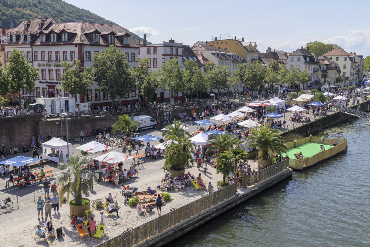 Heidelberg: Rund 90.000 Menschen beim „Sommer am Fluss“