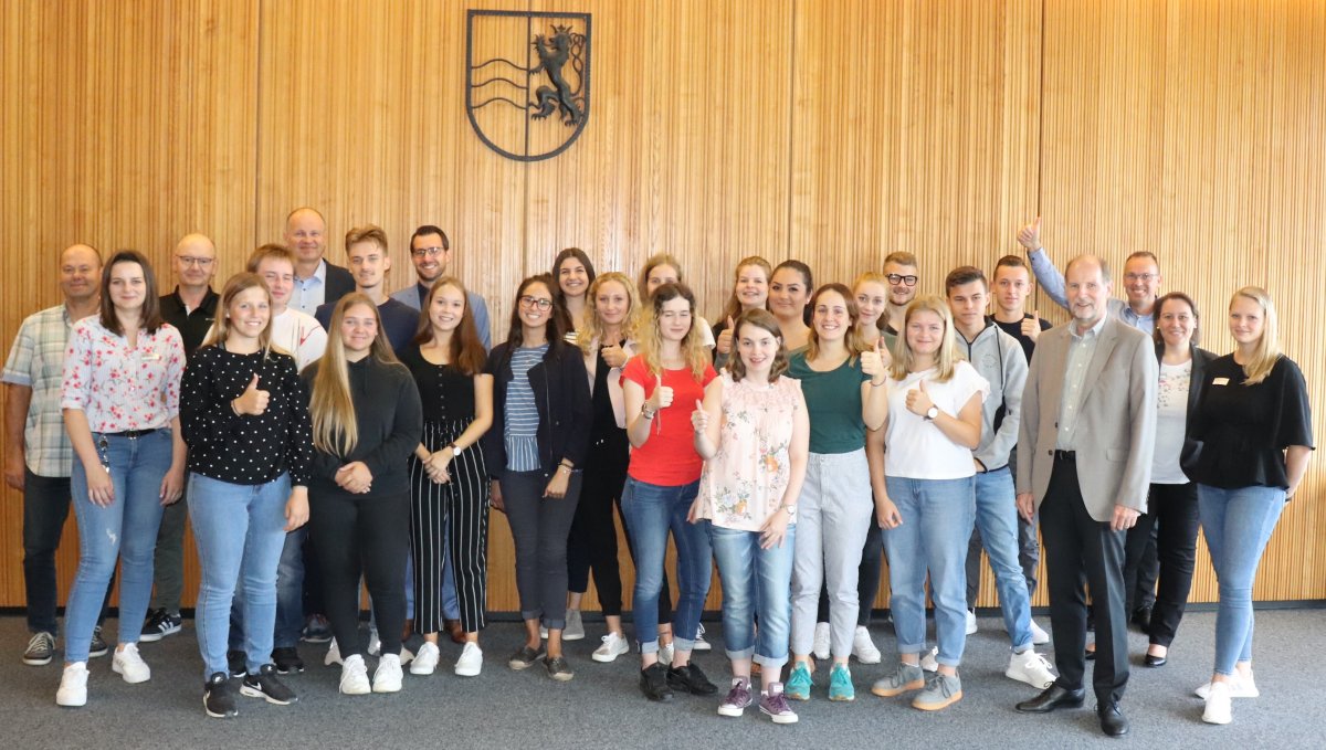 20 junge Menschen haben ihre Ausbildung beim Rhein-Neckar-Kreis begonnen / Großes Aufgabengebiet und gute Übernahmechancen