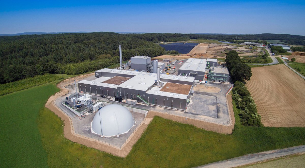 Offizielle Inbetriebnahme der AVR Bioabfallvergärungsanlage mit Biomethaneinspeisung auf dem Gelände der AVR Deponie Sinsheim