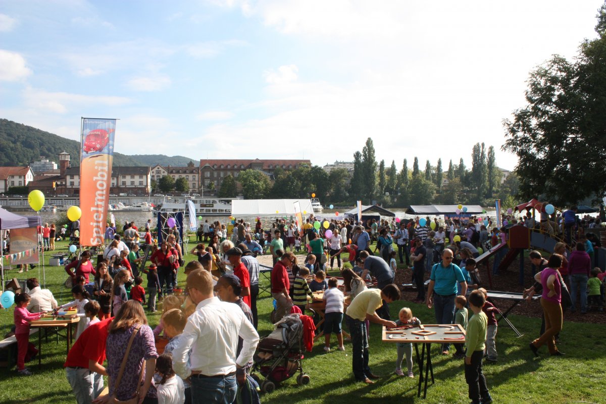 Heidelberg: Am 22. September 2019: Fest zum Weltkindertag auf der Neckarwiese