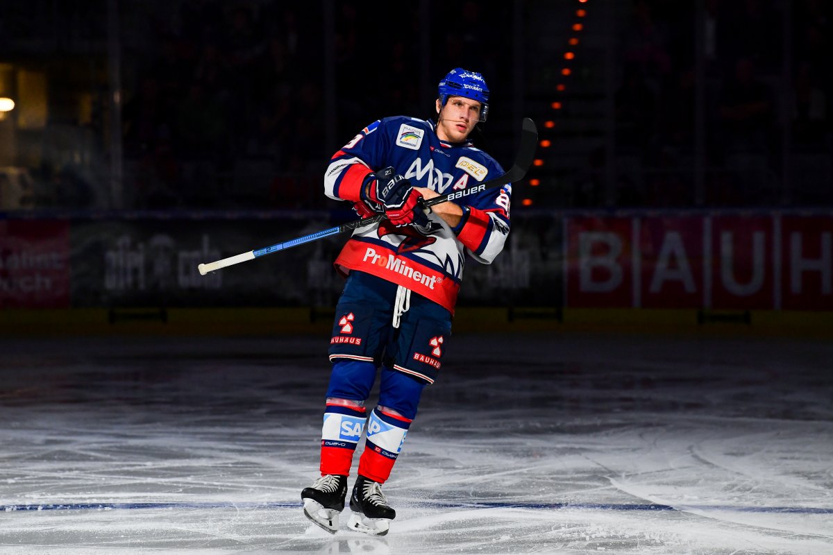 Adler Mannheim: David Wolf erleidet Beinverletzung