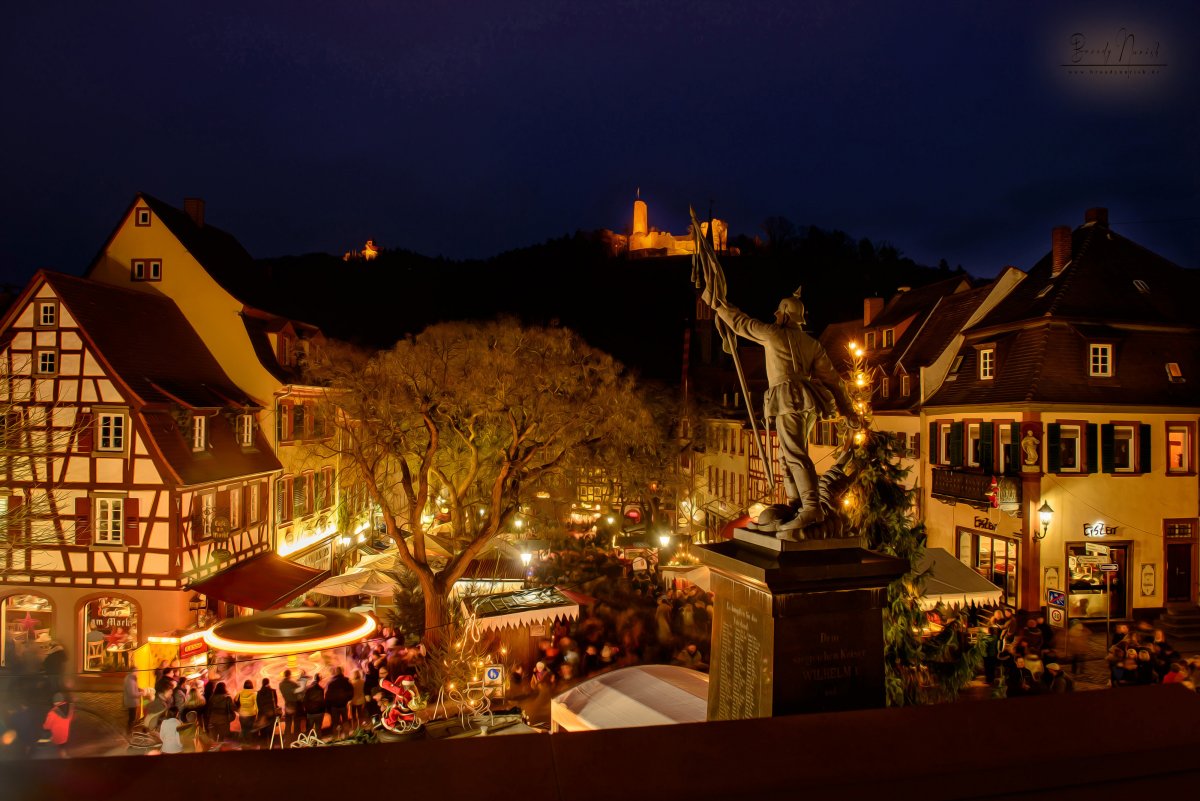 Weinheim: Weihnachten unter den Burgen
