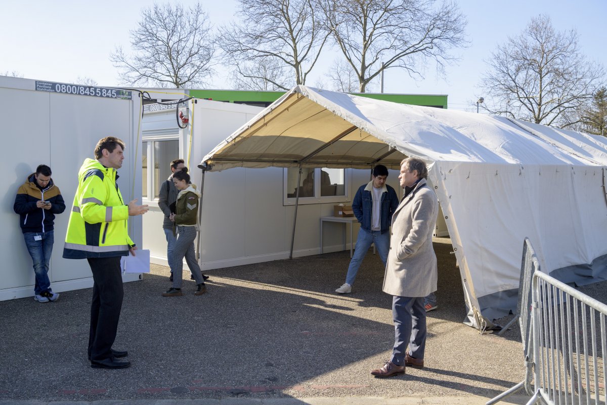 Heidelberg: Neues Abstrichzentrum entsteht auf Kirchheimer Messplatz