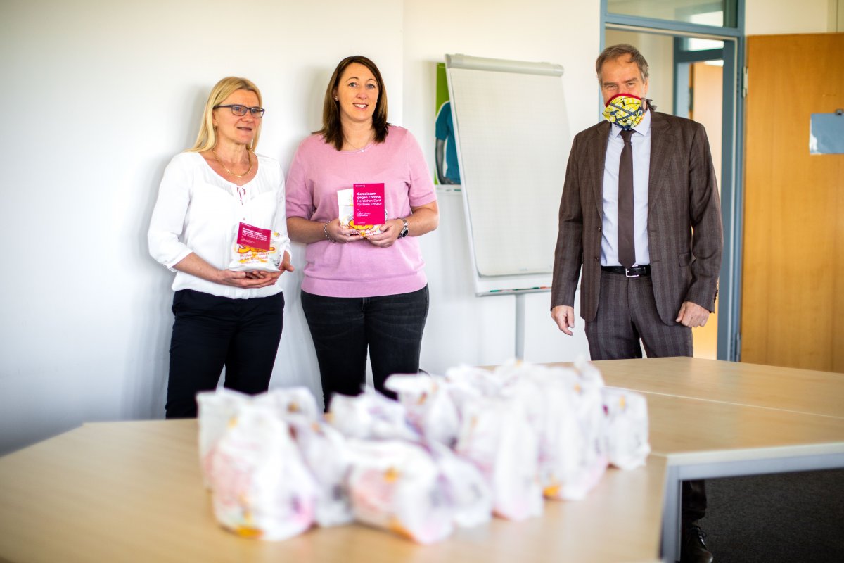 Oberbürgermeister Prof. Würzner dankt Team des Jobcenters