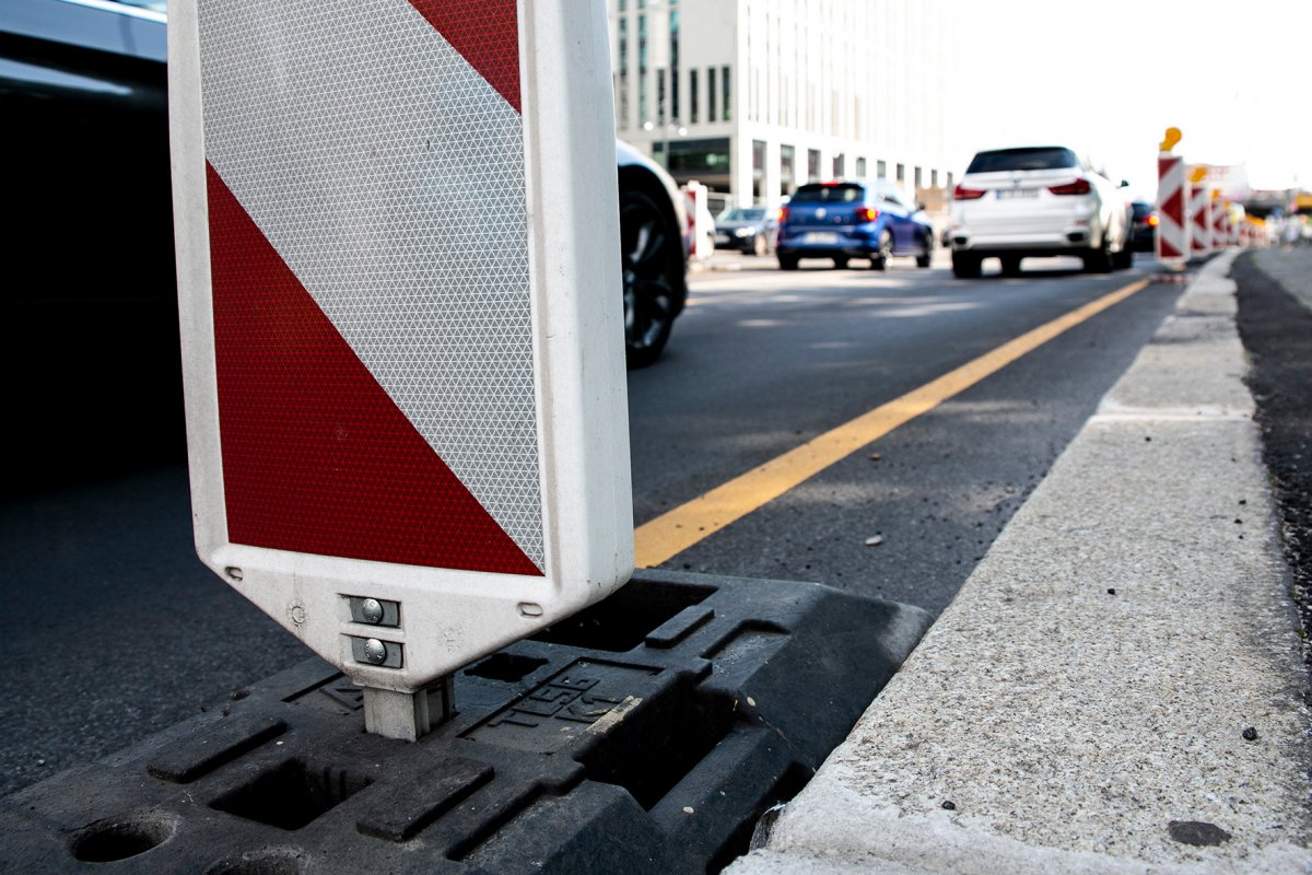 Wartungsarbeiten an der Diffenébrücke