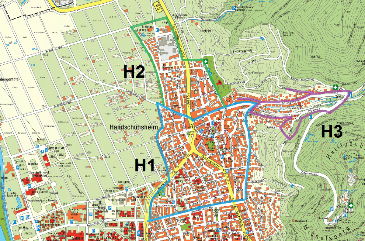 Heidelberg: GVD kontrolliert Parksünder ab 1. Juli 2020 verstärkt in Handschuhsheim