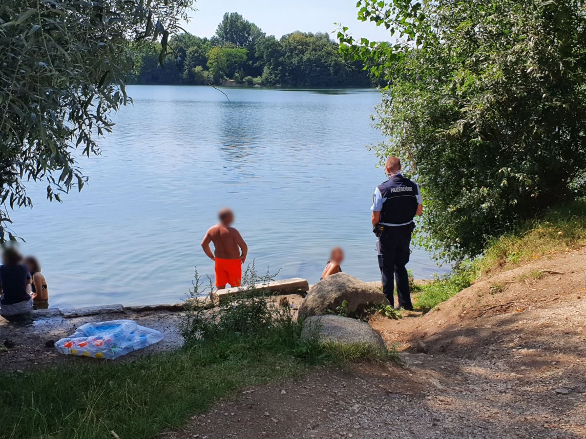 Weinheim: Waidsee-Kontrollen gehen weiter