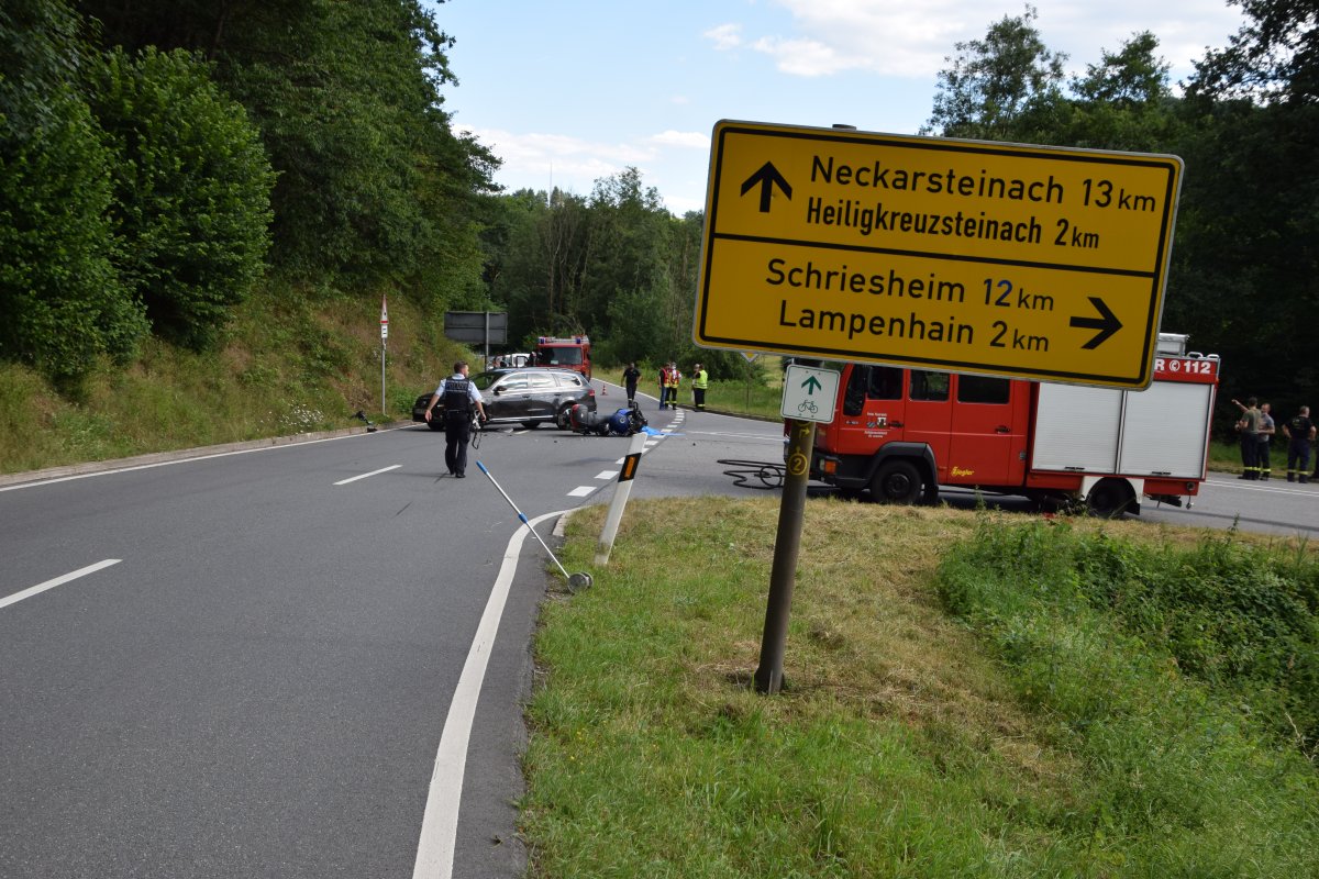 L 535 – Heiligkreuzsteinach: Verkehrsunfallkommission legt weitere Maßnahmen zur Vermeidung von Unfällen fest