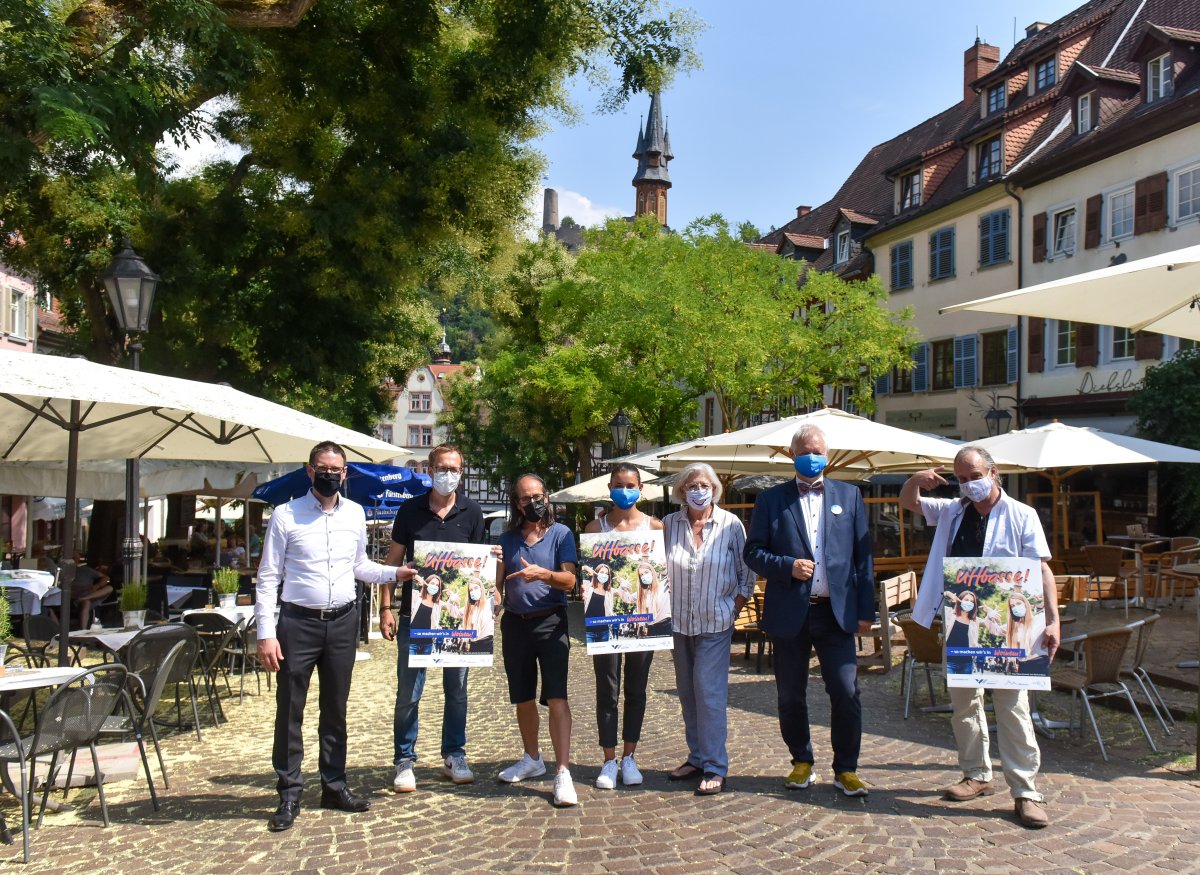 Weinheim: „Uffbasse“ statt anstecken