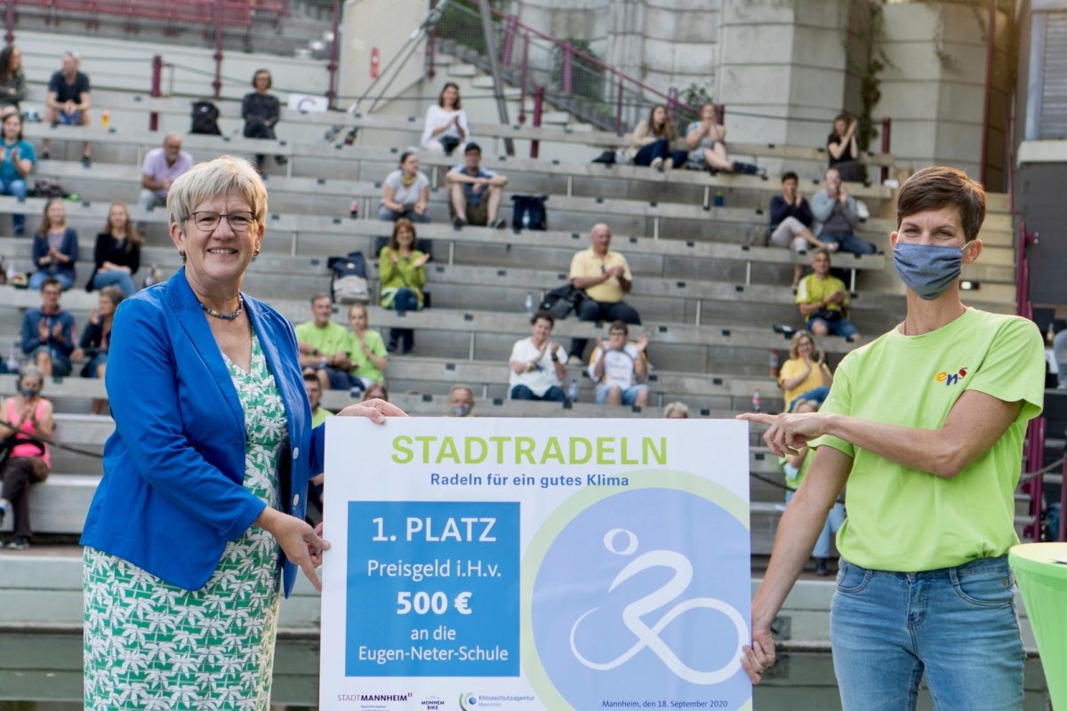 Mannheim: Preisverleihung STADTRADELN 2020