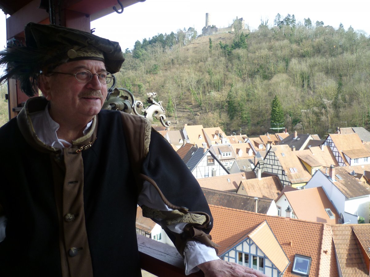 Die Führung durch Weinheim mit Sprichworten und dem besonderen Pfiff am Sonntag, 20. September