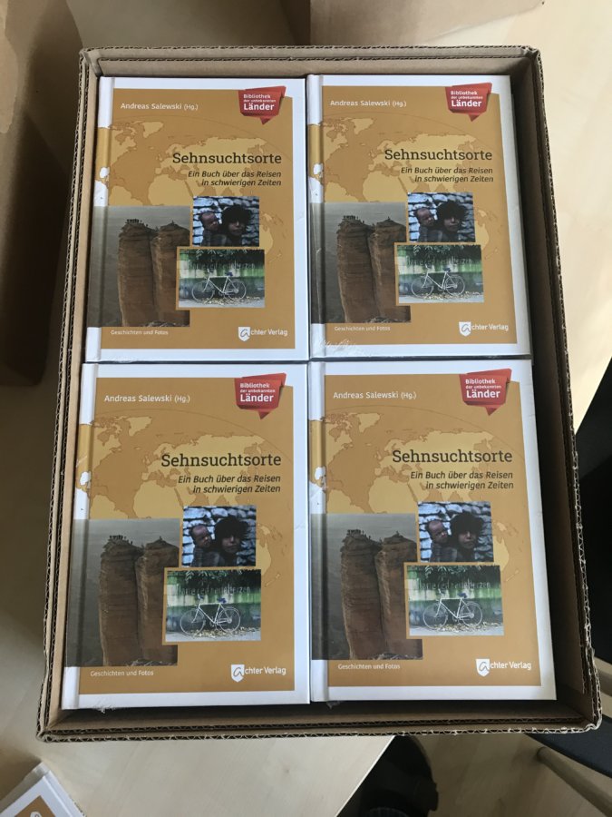 Weinheim: „SEHNSUCHTSORTE !“ Ein Buch über das Reisen in schwierigen Zeiten“