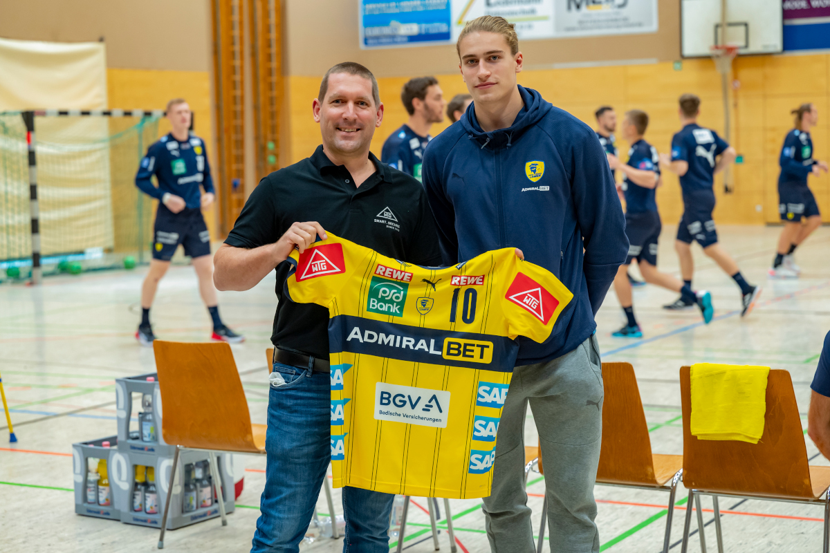 WTG Gruppe wird Trikot- und neuer Premiumpartner der Rhein-Neckar Löwen