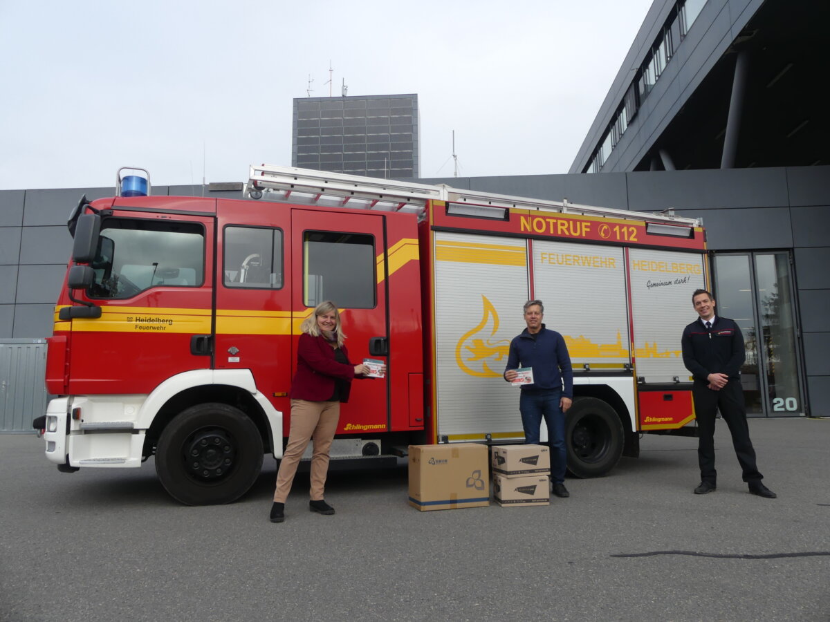 Heidelberg: Stadt spendet Corona-Schnelltests und FFP2-Masken an Wohnungslosenhilfe der SKM