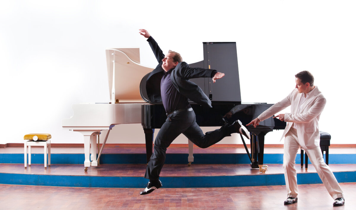 Die Show am Klavier: International erfolgreiches Pianisten-Duo David und Götz am 1. Dezember in der Weinheimer Stadthalle