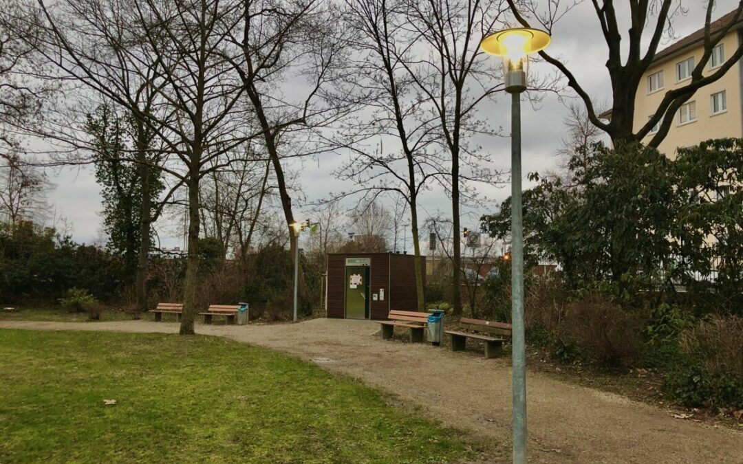 Ganzjährige Öffnung der öffentlichen Toilettenanlage im Lanzpark Lindenhof