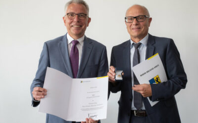 Leiter des Eigenbetriebs Bau, Vermögen und Informationstechnik Jürgen Obländer in den Ruhestand verabschiedet 