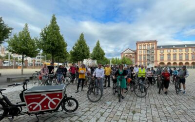 Mannheim radelt fürs Klima: Für mehr als 2.700 Radelnde fiel mit der Radparade der Startschuss zum STADTRADELN