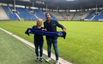 Dienstleistungen Nadine Sieron sind neuer Business-Club Partner des SV Waldhof Mannheim