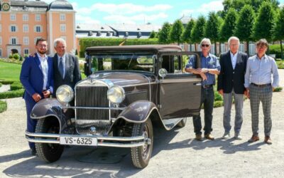 ASC-Classic-Gala als Oldtimer-Festival im Schlosspark Schwetzingen