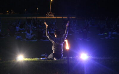 Sport im Park Special: Yoga bei Vollmond