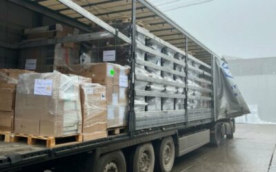 Weiterer Hilfstransport für die ukrainische Partnerstadt – Heizöfen