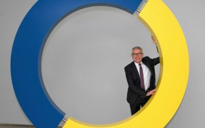 Rhein-Neckar-Kreis startet mit schickem 3D-Logo aus Holz ins Jubiläumsjahr