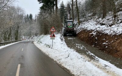Verlängerung der Vollsperrung an der Kreisstraße 4125