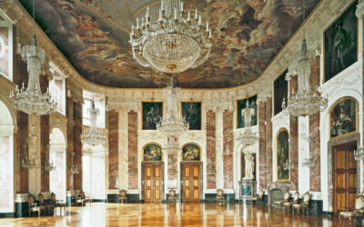Schloss Mannheim im Februar 2023