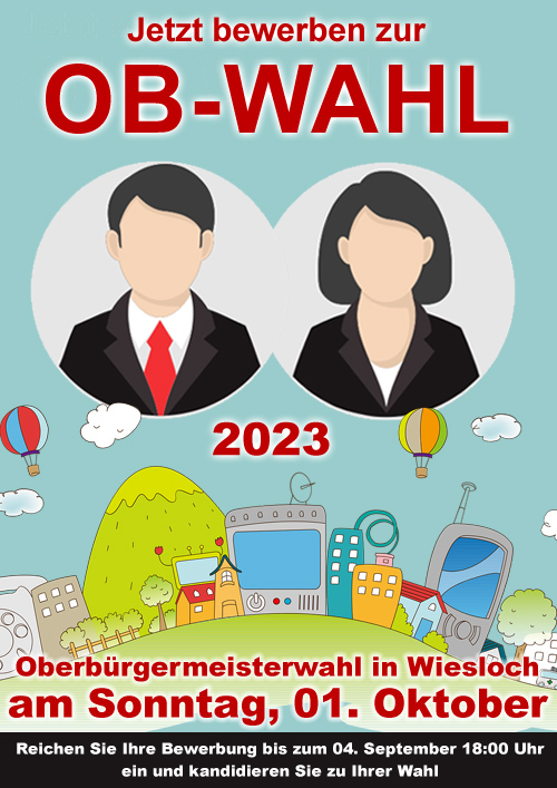 OB Wahl 2023 in Wiesloch