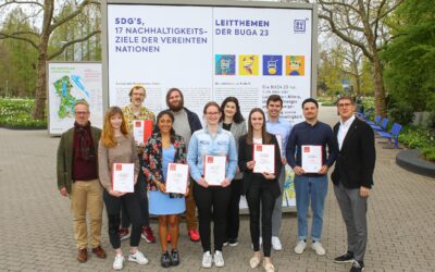 Verleihung des Nachhaltigkeitspreises der Mannheimer Wirtschaftsförderung für Studierende