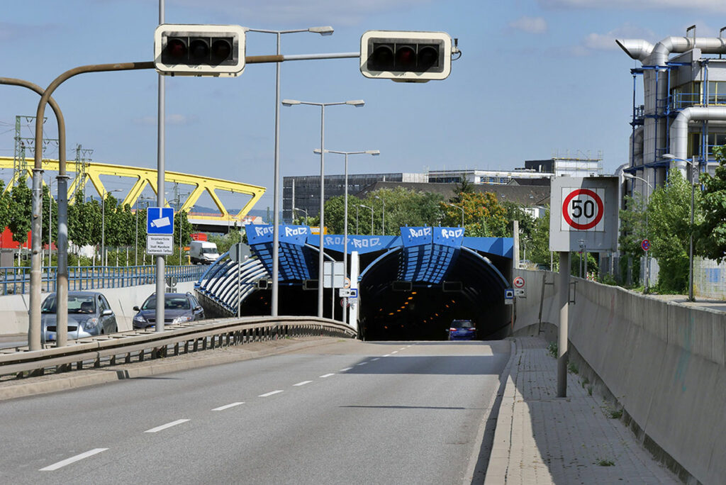 Fahrlachtunnel Mannheim Foto: Stadt Mannheim