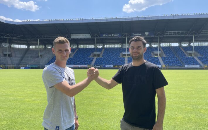 Linksverteidiger Jonas Carls wechselt zum SV Waldhof Mannheim 07