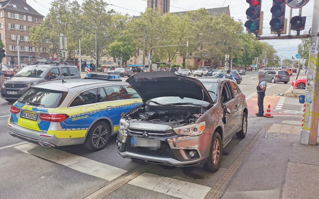 Heidelberg – Verkehrsbeeinträchtigungen nach Unfall mit Teilsperrung (Update)