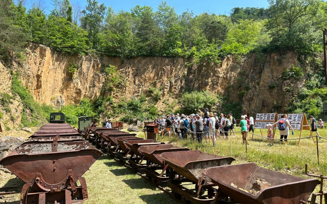 Lebendige Industriegeschichte im Steinbruch!