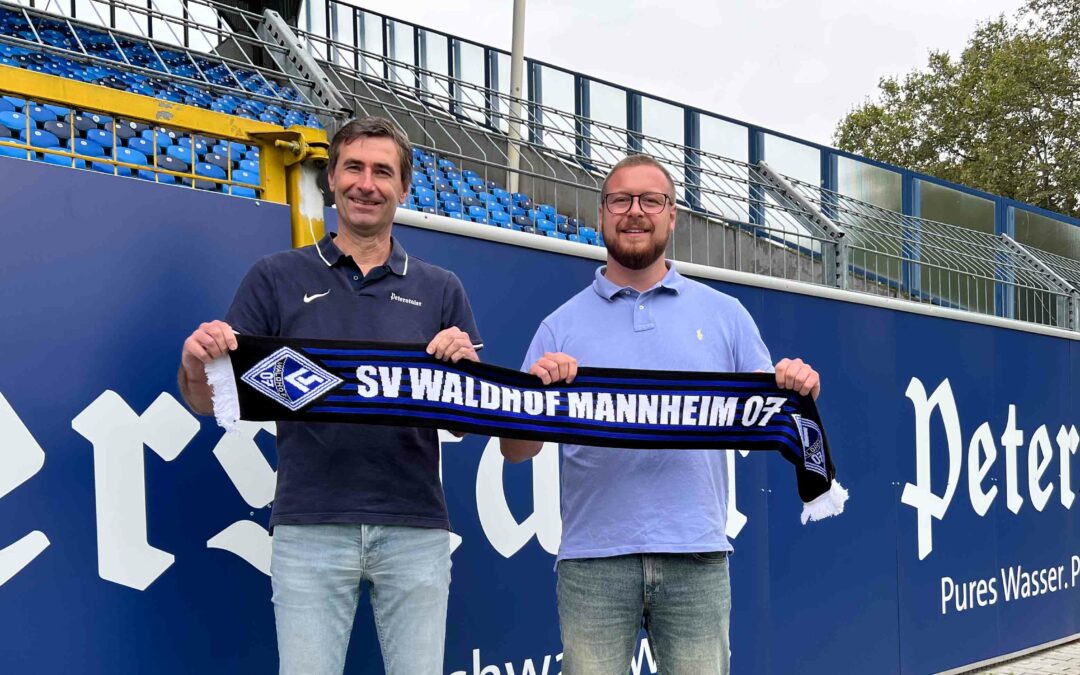 Peterstaler wird Partner des SV Waldhof Mannheim 07