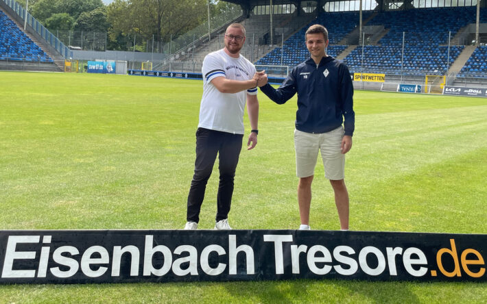 Eisenbach Tresore ist neuer Partner des SV Waldhof