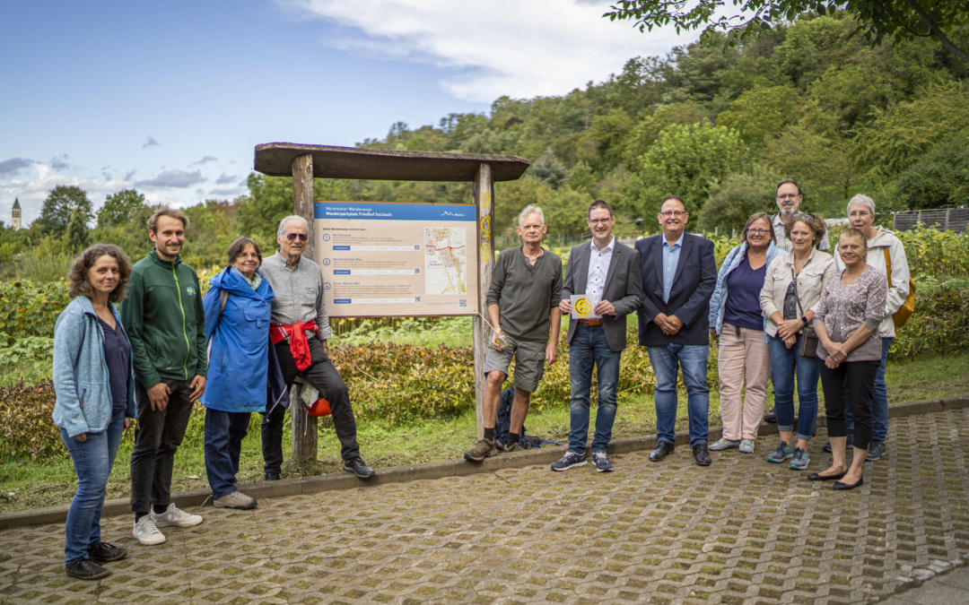 Weinheim wird zum Wanderparadies