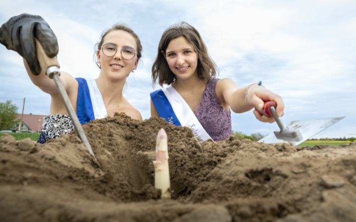 Eröffnung der diesjährigen Spargelsaison in Schwetzingen