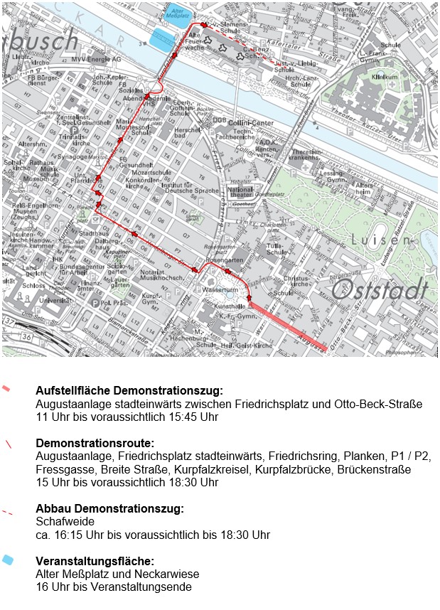 Verkehrsinfos vorab: Christopher Street Day am 13. Juli