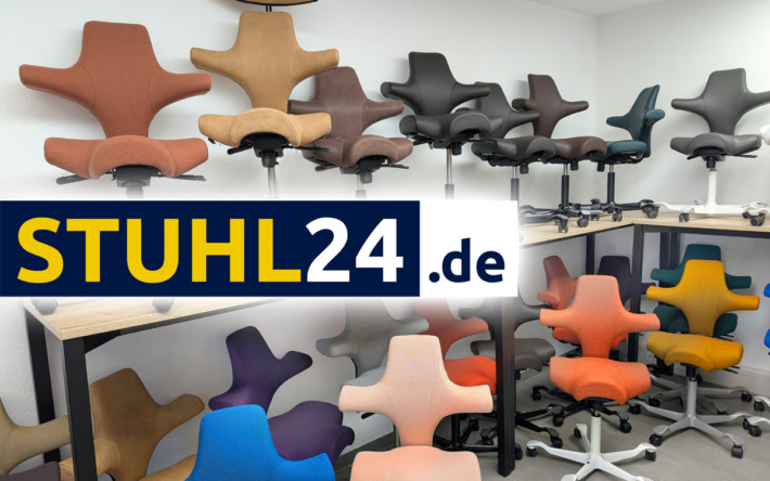 Stuhl24 Bürostuhl Outlet: Über 1000 Markenstühle und Steh-Sitz-Tische zu stark reduzierten Preisen