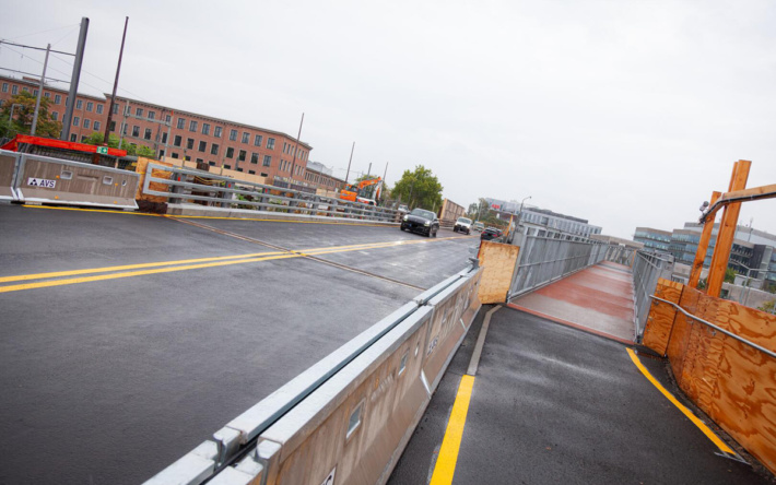 BBC-Brücke: Behelfsbrücke in Betrieb genommen