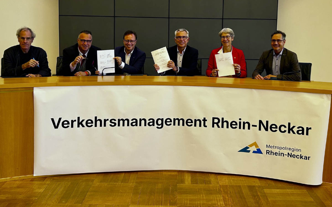 Kooperationsvereinbarung für Regionales Verkehrsmanagement unterzeichnet